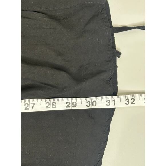 L Space Black Swimsuit Cover Up Mini Dress Elastic Waist Beach Vacay Travel XS - Picture 8 of 9